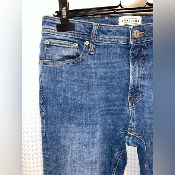 2/49$ Men’s Jack&Jones slim fit Glenn‎ stretchy Jeans with ankle zipper Sz 30/32 - Picture 4 of 17